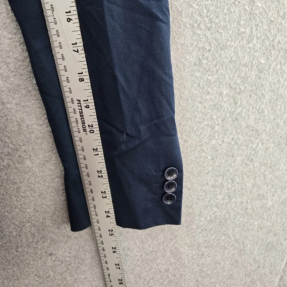 Theory Men Blazer 38 Navy Blue Chambers Wool Sport‎ Coat